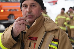 Harald Hussl-Kommandant der Feuerwehr Terfens